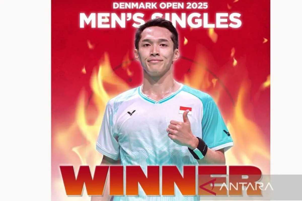  Jojo Naik ke Peringkat Lima Dunia Usai Juara Denmark Open 2025