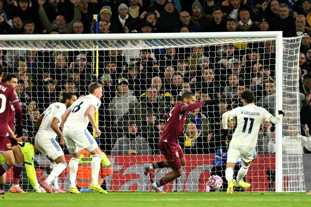  Leeds United Tumbangkan West Ham 2-1, Loncat ke Papan Tengah Liga Inggris