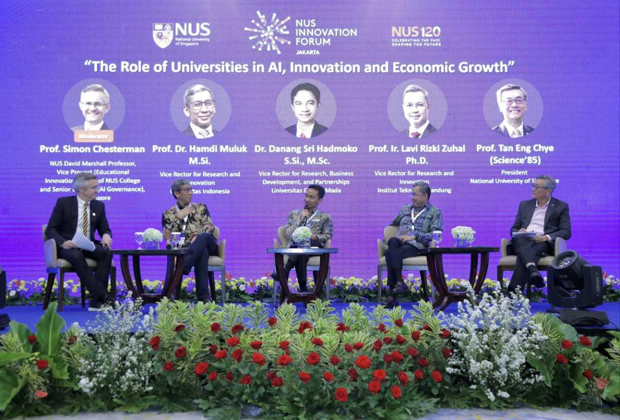  NUS Innovation Forum Jakarta Dorong Kolaborasi AI dan Ekonomi Digital antara Singapura–Indonesia