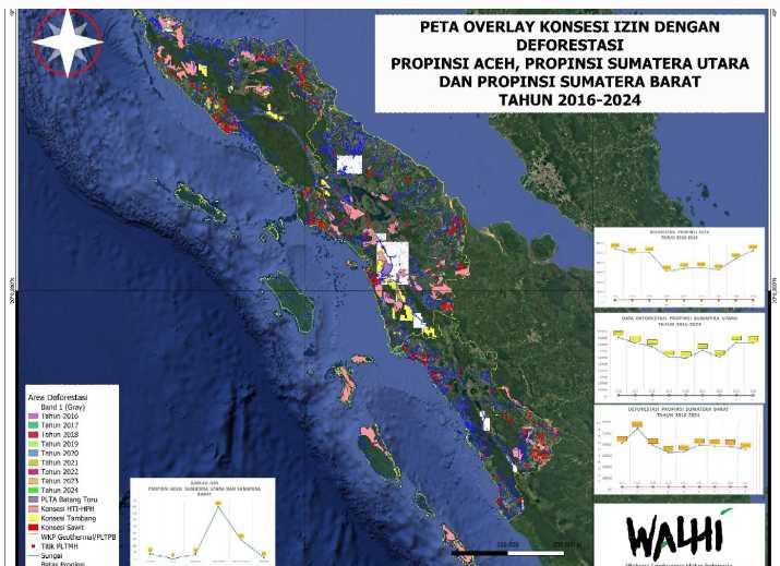  Sumatera dalam Darurat Bencana Ekologis: WALHI Desak Negara dan Korporasi Bertanggung Jawab