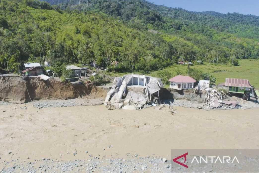  110 KK di Nagan Raya Masih Terisolasi, Akses Putus Setelah Jembatan Hanyut Banjir Bandang