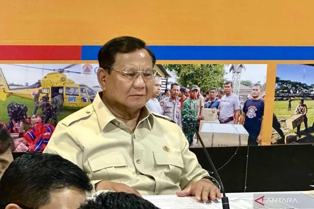  Prabowo Setujui Bantuan Rp60 Juta per Rumah untuk Hunian Rusak Korban Bencana