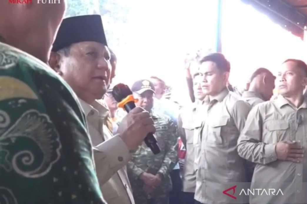  Presiden Prabowo Pastikan Anggaran Hunian Korban Banjir Telah Disiapkan