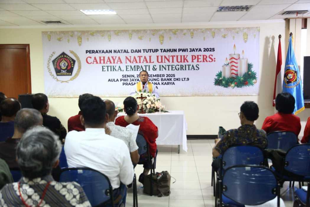  ​Cahaya Natal PWI Jaya: Meneguhkan Integritas dan Moralitas Insan Pers di Akhir Tahun