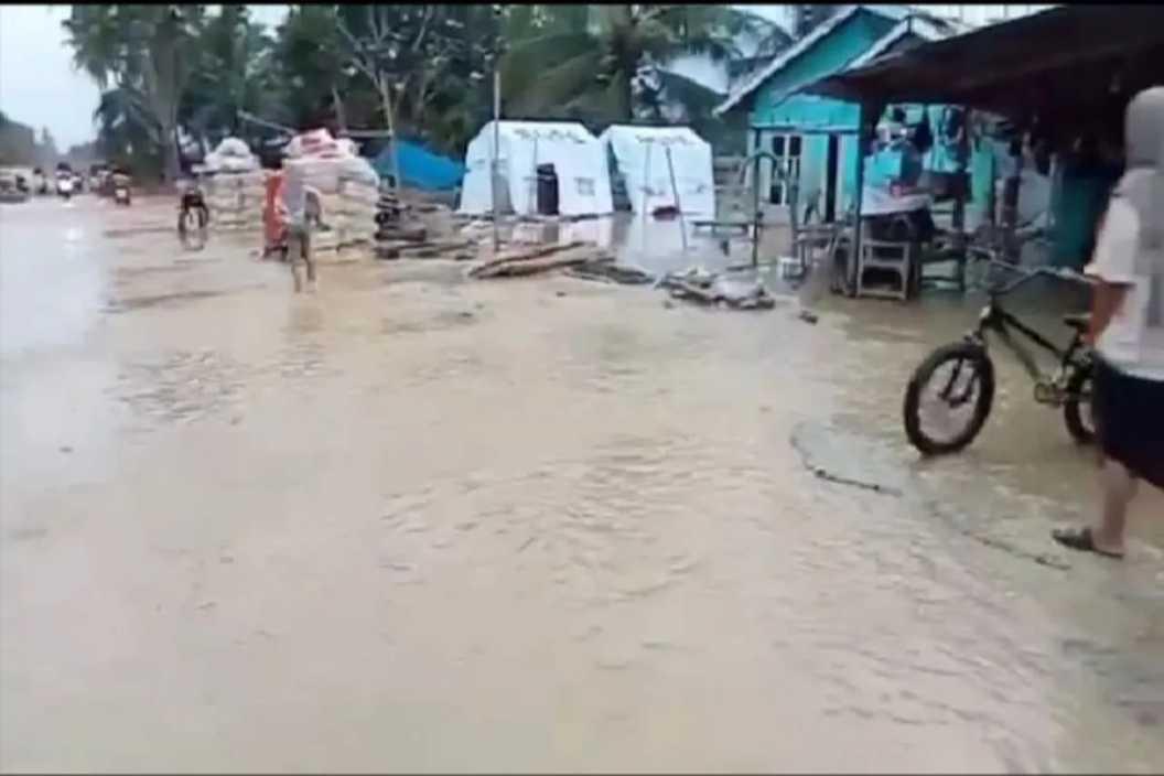  Tanggul Jebol, Permukiman di Aceh Tamiang Kembali Terendam Banjir Sungai