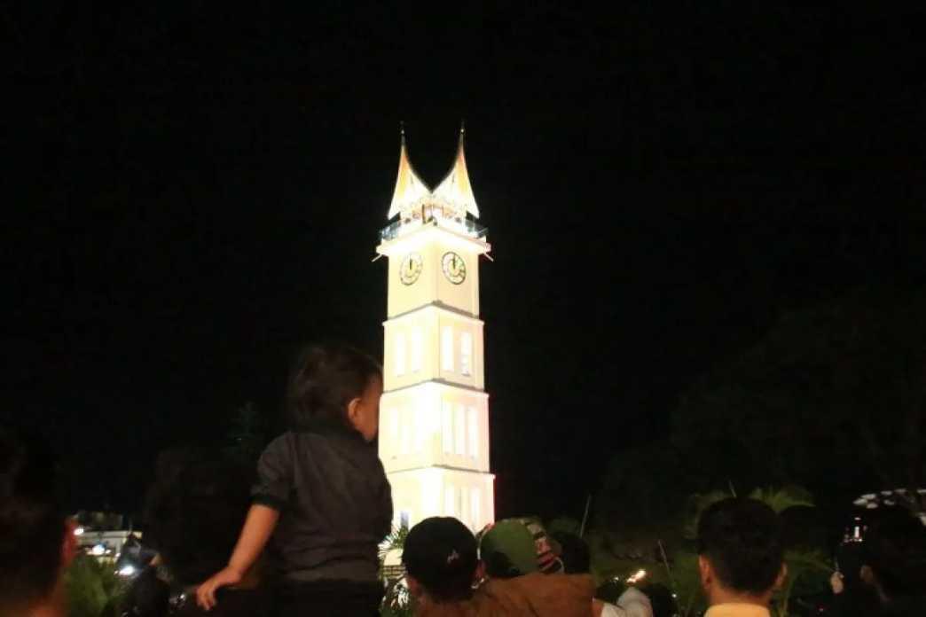  Bukittinggi tanpa Pesta Tahun Baru di Jam Gadang, Warga Pilih Tunjukkan Empati