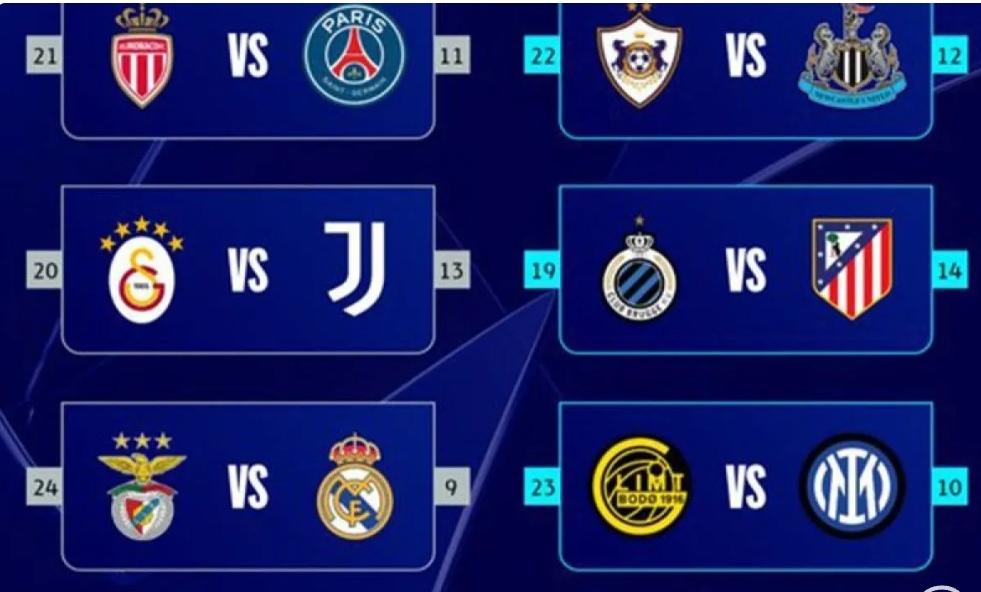  Hasil Undian Liga Champions: Real Madrid Kembali Tantang Benfica di Babak Play-off 