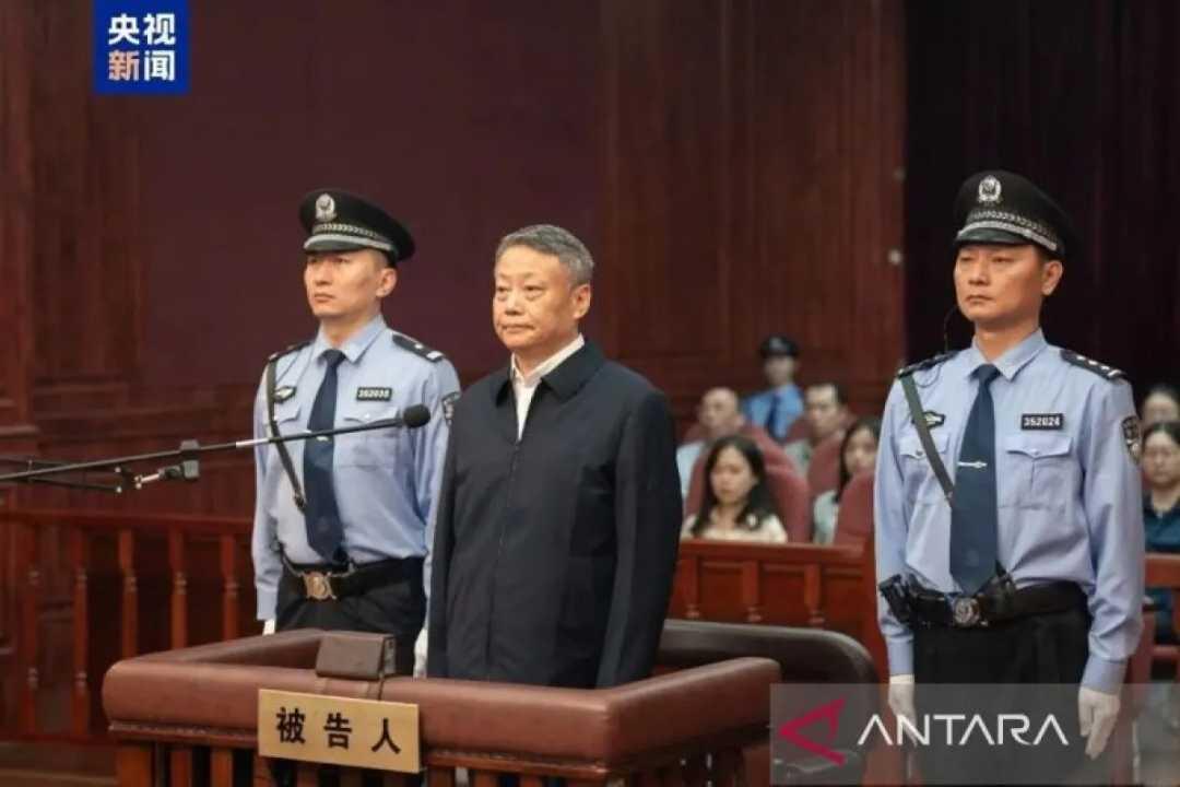  Terima Suap Ratusan Miliar, Eks Menteri Kehakiman China Dipenjara Seumur Hidup