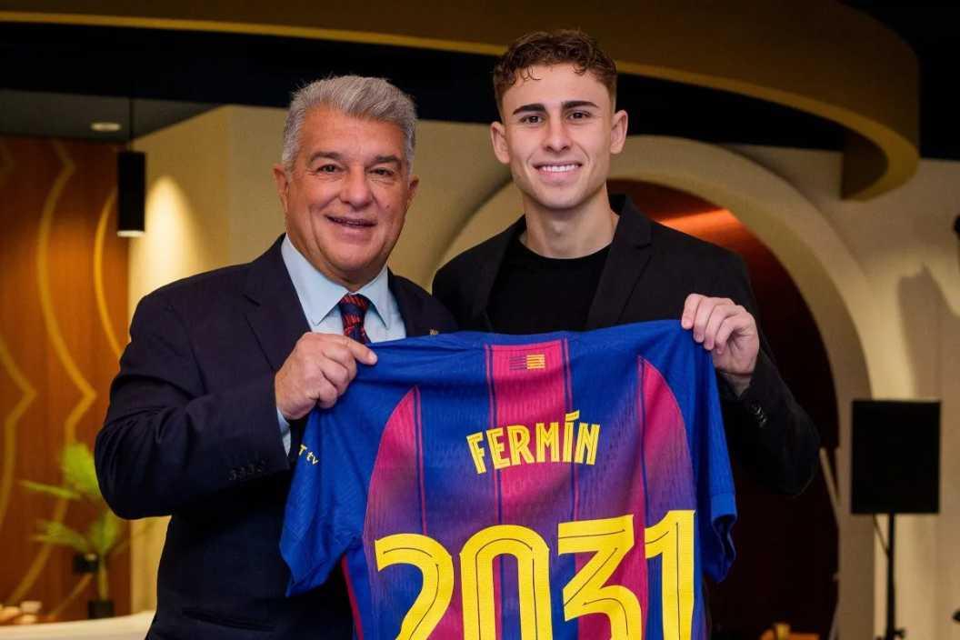  Barcelona Amankan Masa Depan Fermin Lopez, Kontrak Baru hingga 2031