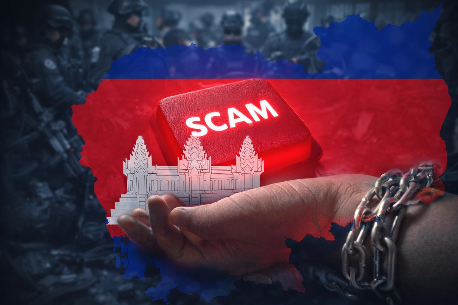  Kamboja Tutup 190 Markas Scam Internasional