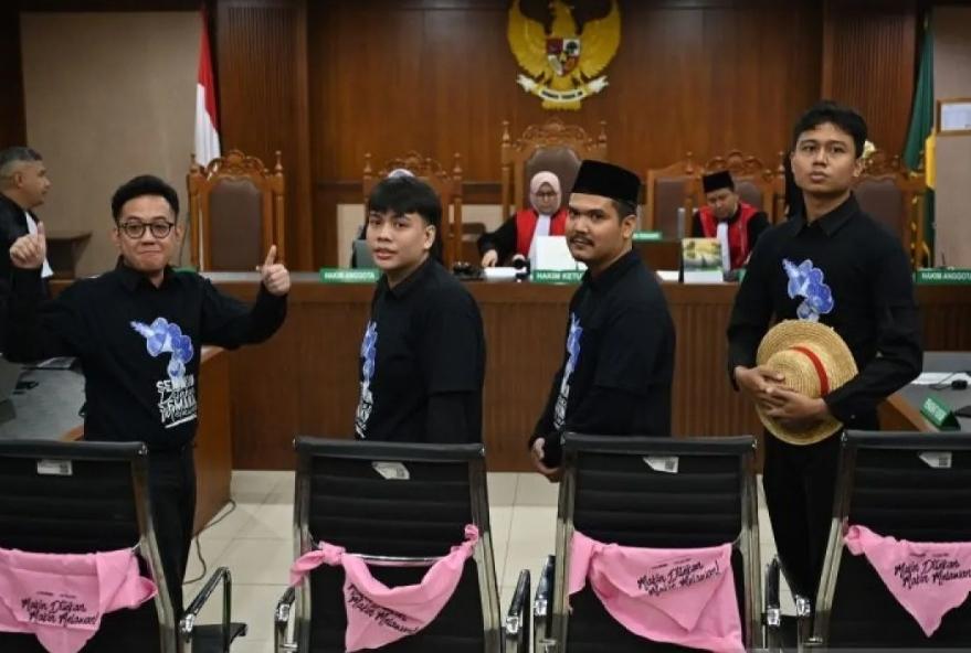  Delpedro Marhaen dan Tiga Aktivis Dibebaskan, Hakim: Tidak Terbukti Menghasut Demonstrasi