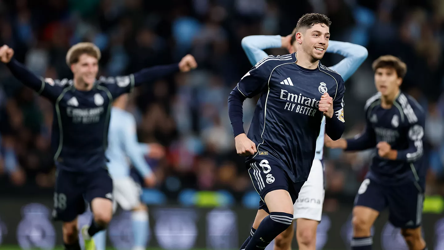 Real Madrid Menang Dramatis 2-1 atas Celta Vigo, Gol Valverde di Injury Time Jadi Penentu