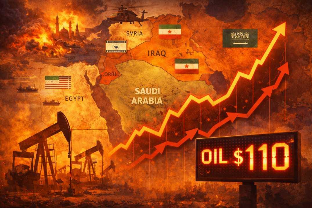  Perang Timur Tengah Meluas, AS Evakuasi Staf dari Arab Saudi saat Harga Minyak Tembus $110