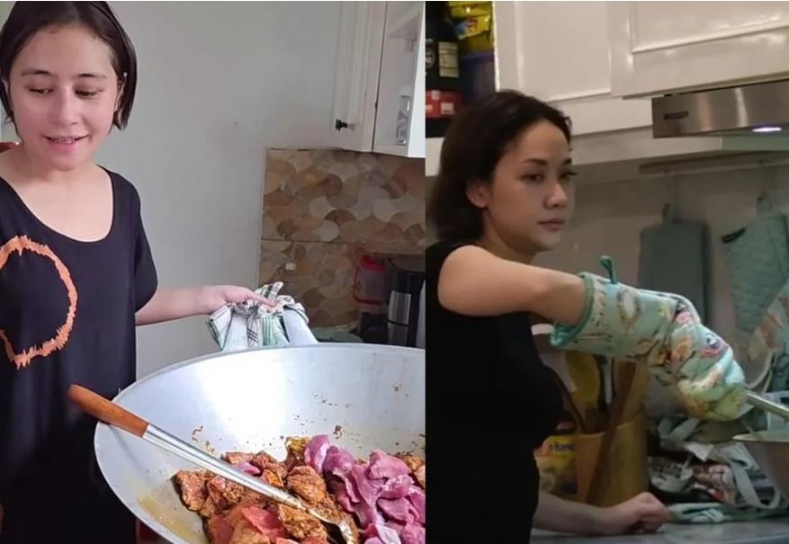  BCL dan Prilly Latuconsina Masak Rendang Jumbo Jelang Lebaran, Jadi Tradisi Keluarga