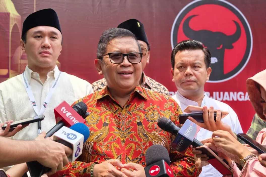  Megawati Terima Dubes Palestina hingga Rusia di Halalbihalal Lebaran PDIP