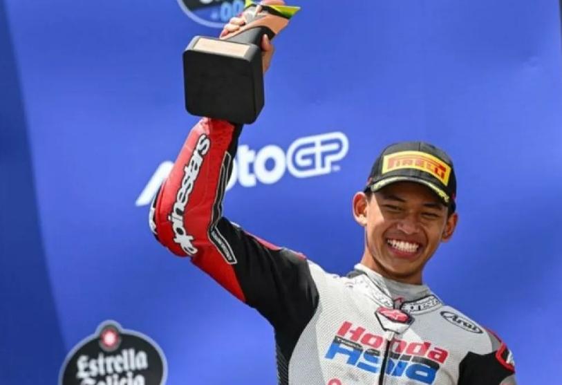  Veda Ega Pratama Cetak Sejarah, Podium Moto3 GP Brasil 2026 Harumkan Nama Indonesia