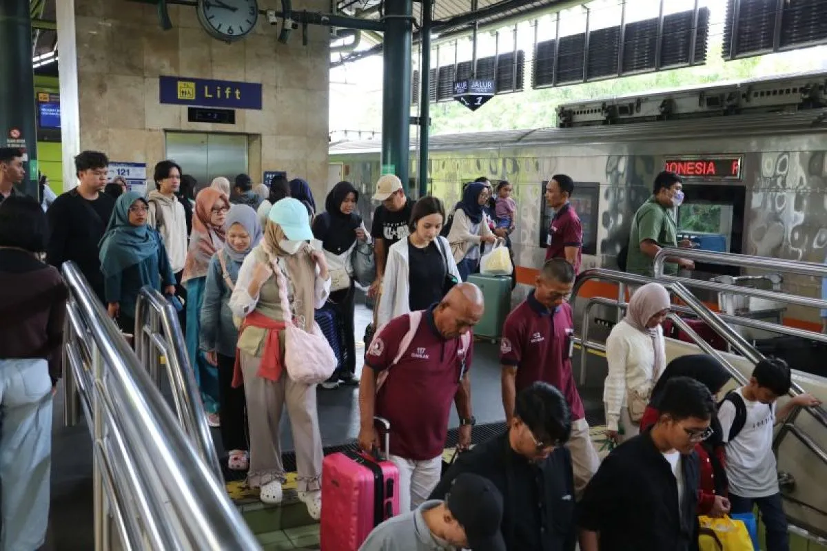  Arus Balik Lebaran, 51 Ribu Penumpang Kereta Tiba di Jakarta pada H+2