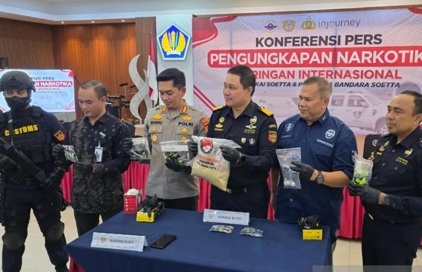 Bea Cukai Soetta Gagalkan Penyelundupan 1,9 Kg MDMA, WNA Tiongkok Ditangkap