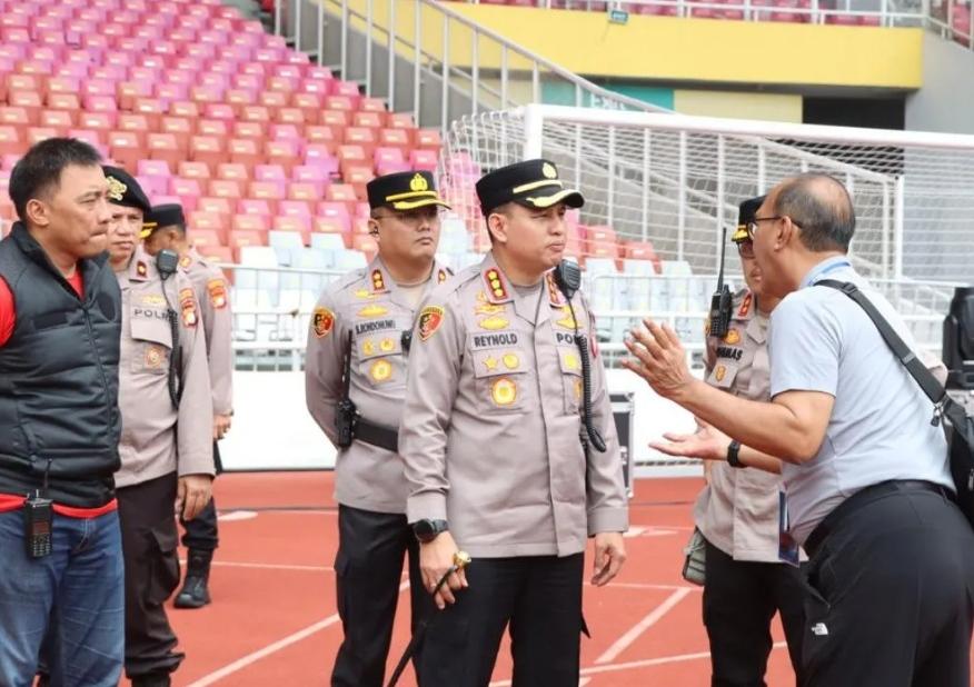  Timnas Indonesia Tanding di GBK, 1.300 Aparat Gabungan Disiagakan