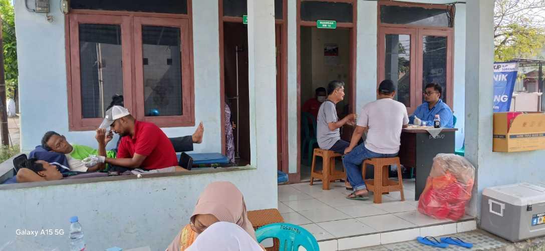  Klinik KJP Serang dan Fopkia Gelar Donor Darah, 31 Kantong Disalurkan ke PMI
