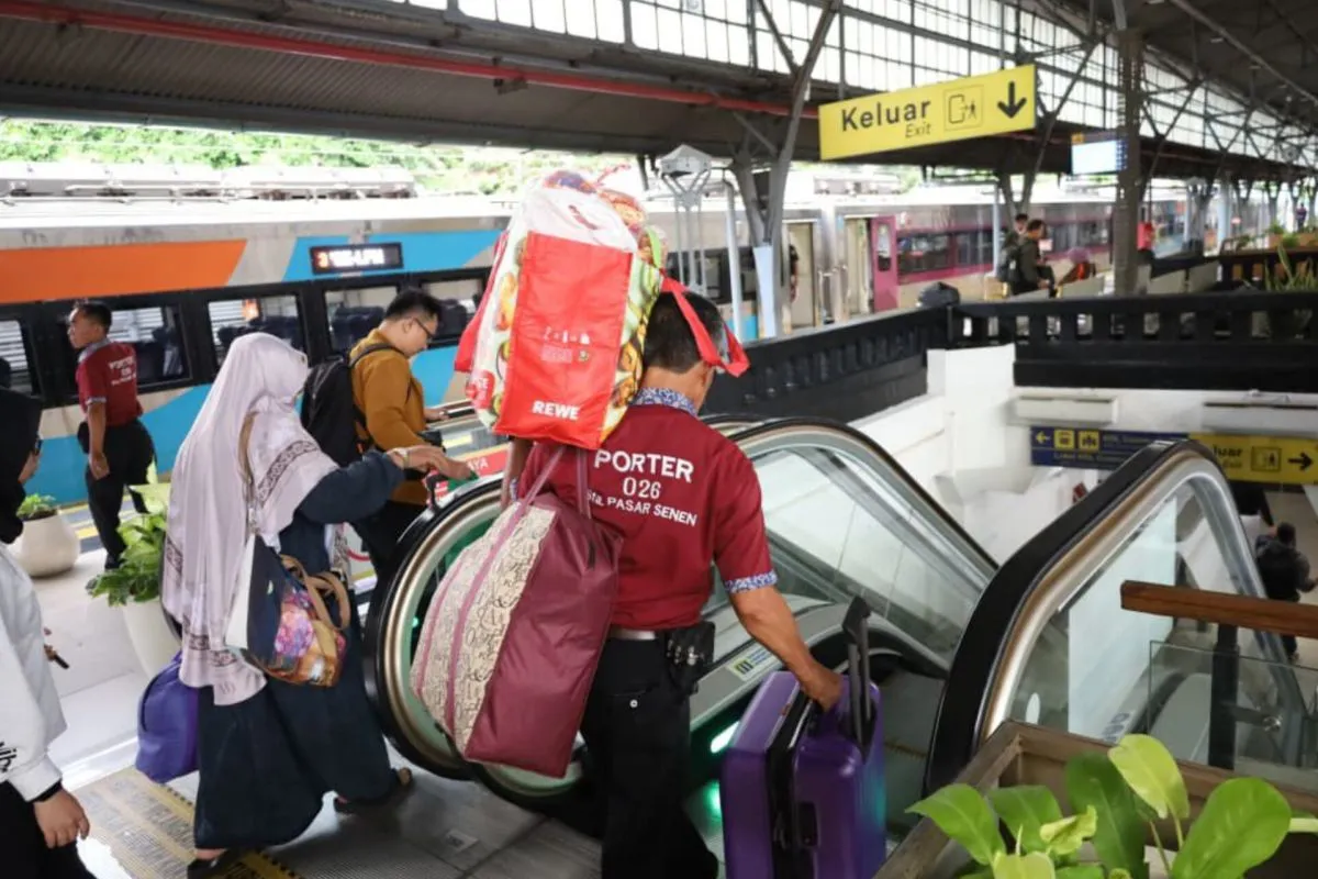  Tiket KA Arus Balik Lebaran Masih Tersedia, KAI Daop 1 Jakarta Siapkan Lebih dari 113 Ribu Kursi