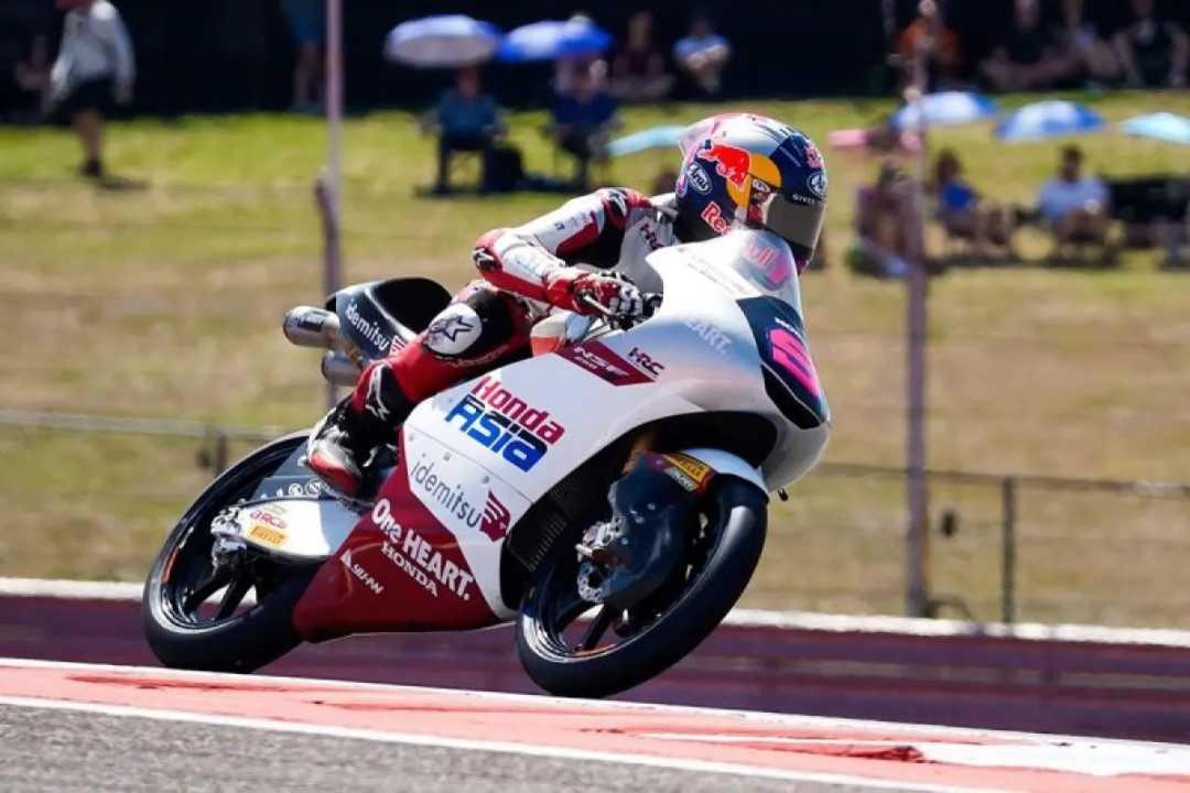  Veda Ega Naik ke Posisi 5 Moto3 2026, Selisih Tipis dari Tiga Besar