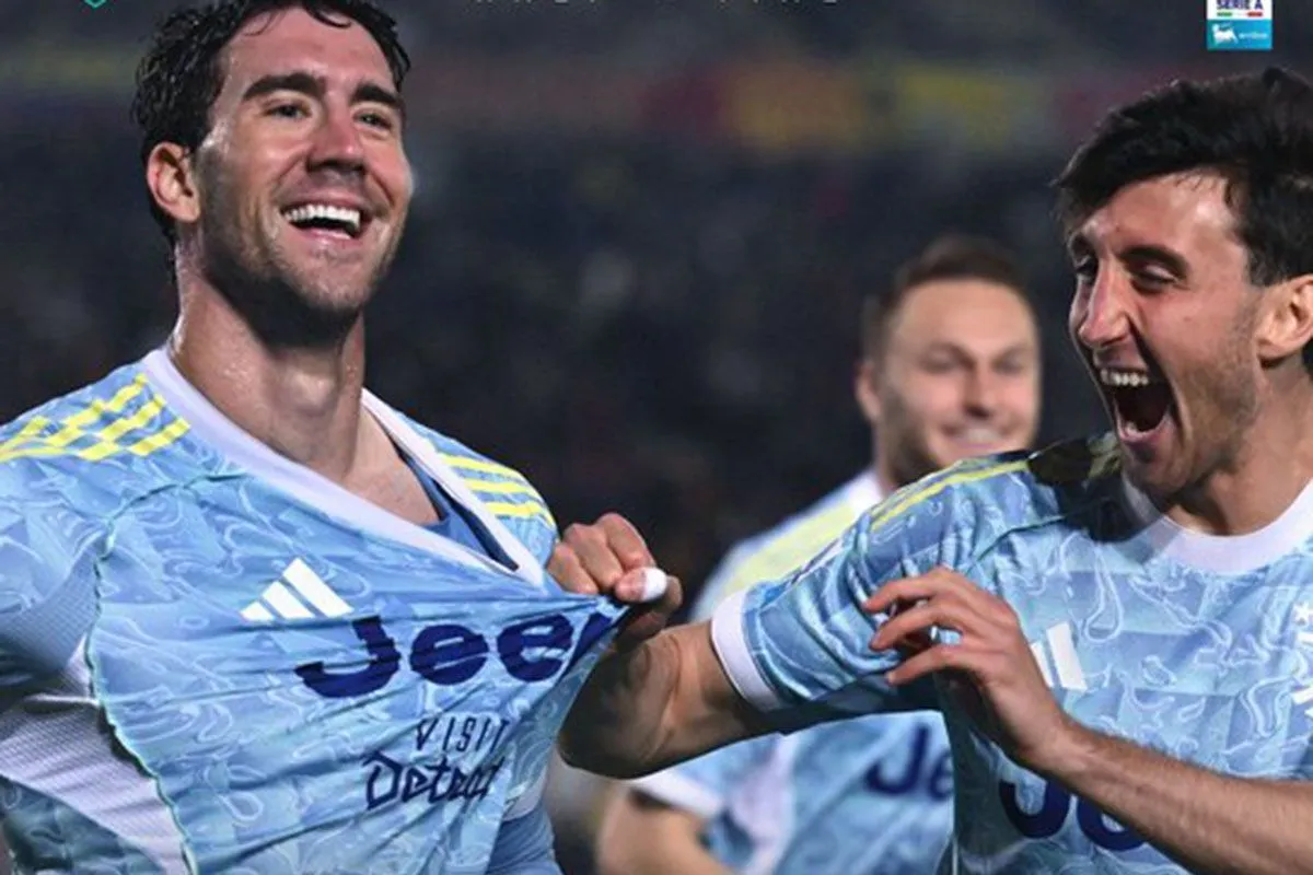  Gol Cepat Vlahovic Bawa Juventus Tundukkan Lecce 1-0