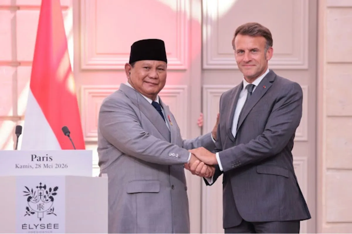  Macron: Indonesia Mitra Penting Prancis di Indo-Pasifik