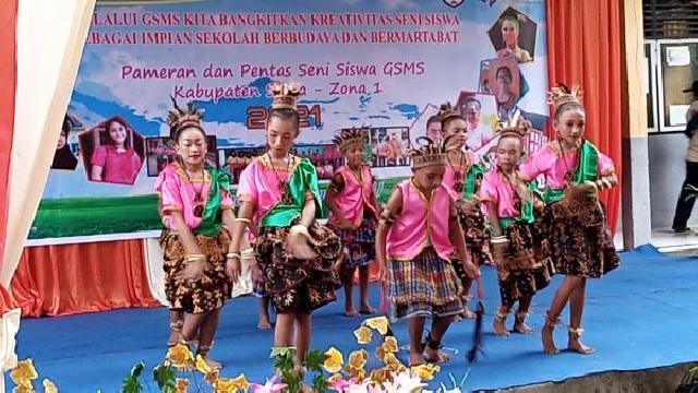  Bangkitkan Kreatifitas Seni Siswa, Kabupaten Sikka Zona Satu Gelar GSMS