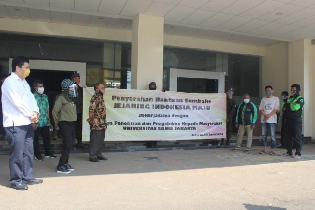  Bakti Sosial Jejaring Indonesia Maju & LPPM USAHID  untuk Warga Terdampak COVID-19