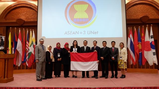  Mahasiswa Unair Berhasil Memenangkan Kompetisi Desain Logo ASEAN