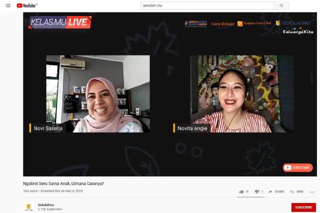  Kata Mereka Tentang E-Learning di Tengah Pandemi