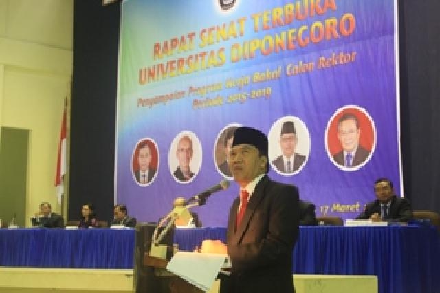  Profesor Yos Johan Jadi Rektor Undip