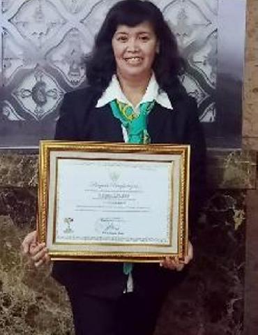  Sri Lestari Raih Predikat Kepala TK Berprestasi Tingkat Nasional