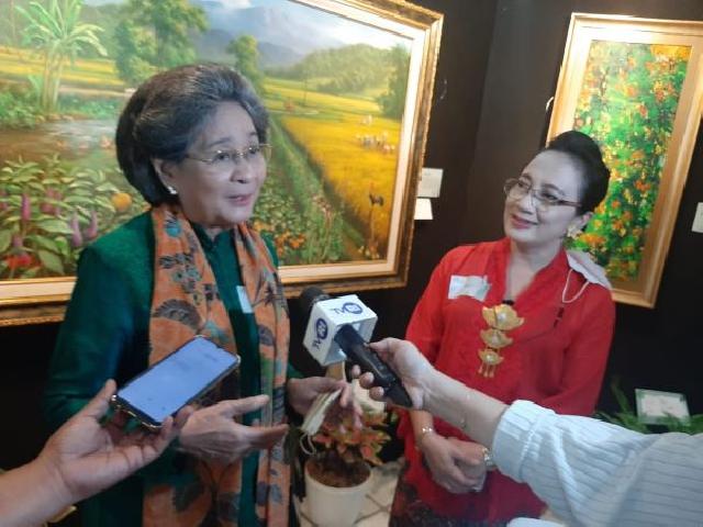  Gelar Pameran Lukisan Bersama, SaNur Painters Usung Tema Semesta Hijau