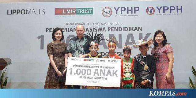  Dukung Program 'Indonesia Pintar' Lippo Malls Beri 1.000 Beasiswa 