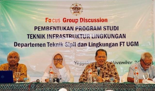  UGM Segera Buka Prodi Baru, S1 Teknik Infrastruktur Lingkungan