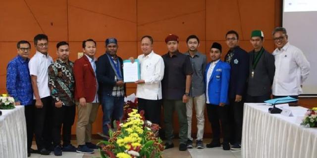  Mahasiswa Sampaikan Pernyataan Sikap terkait Hasil Pemilu 2019