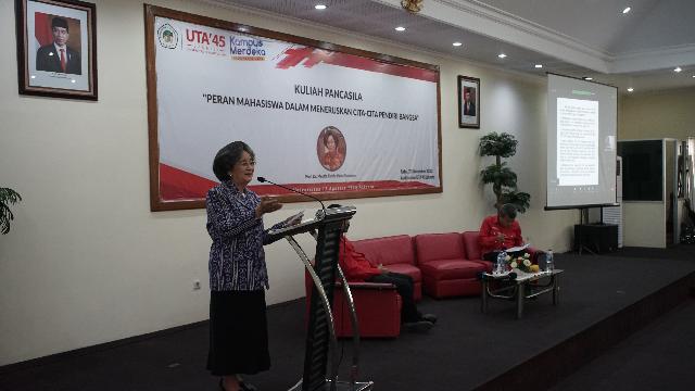  Meutia Hatta: Mahasiswa Perlu Meluruskan Prinsip-prinsip yang Tidak Sesuai dengan Pesan Konstitusi 