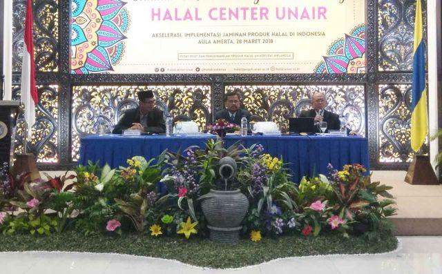  Pusat Halal Berkelas Internasional Unair Diresmikan
