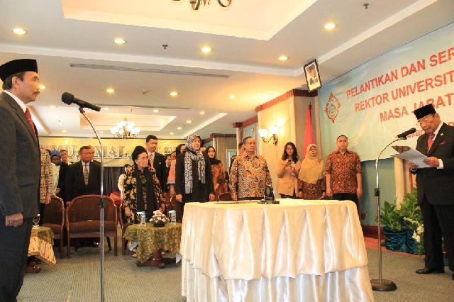  Prof. Dr. Ir. Rahman Abdullah, M.Sc, Rektor Baru Usahid Jakarta