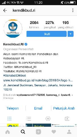   Ini Sejumlah Keluhan di Akun Instagram Kemdikbud terkait Soal UN 