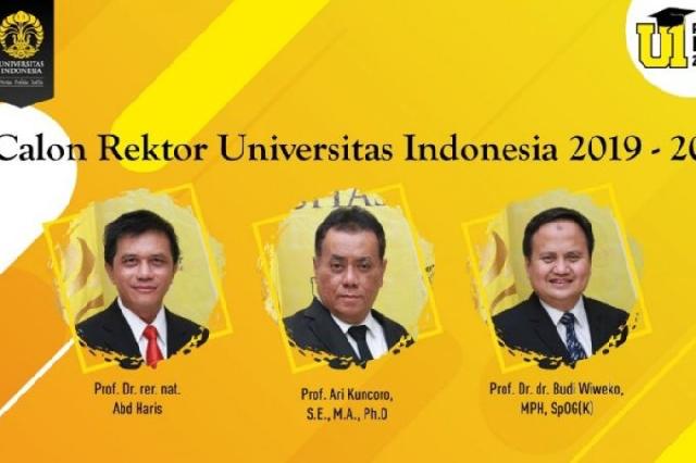  UI Mulai Gelar Debat Calon Rektor, Ini Profilnya