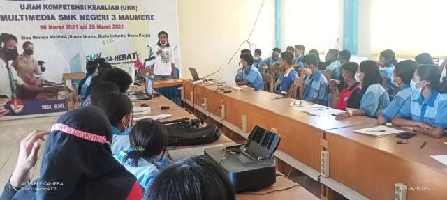  225 Pelajar Kelas XI SMKN 3 Maumere Ikut Pembekalan Persiapan Prakerin 