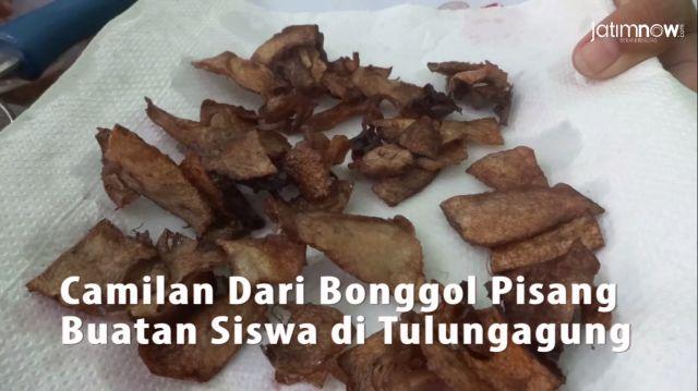  Kreasi Pelajar Daerah, Bonggol Pisang Jadi Camilan