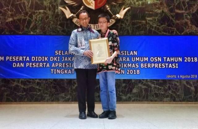  DKI Raih Juara Umum Olimpiade Sains Nasional 2018
