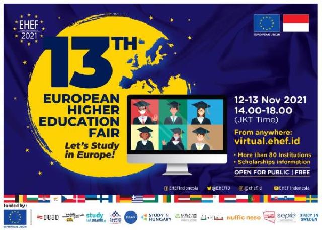  Pameran Perguruan Tinggi Eropa di Indonesia Kembali Digelar Online