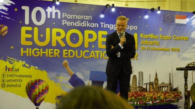  Untuk ke-10 Kalinya Pameran Pendidikan Tinggi Eropa 2018 Digelar di Jakarta